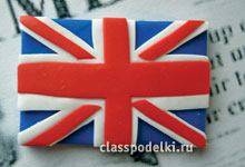 Магнит из пластики "Британский флаг"